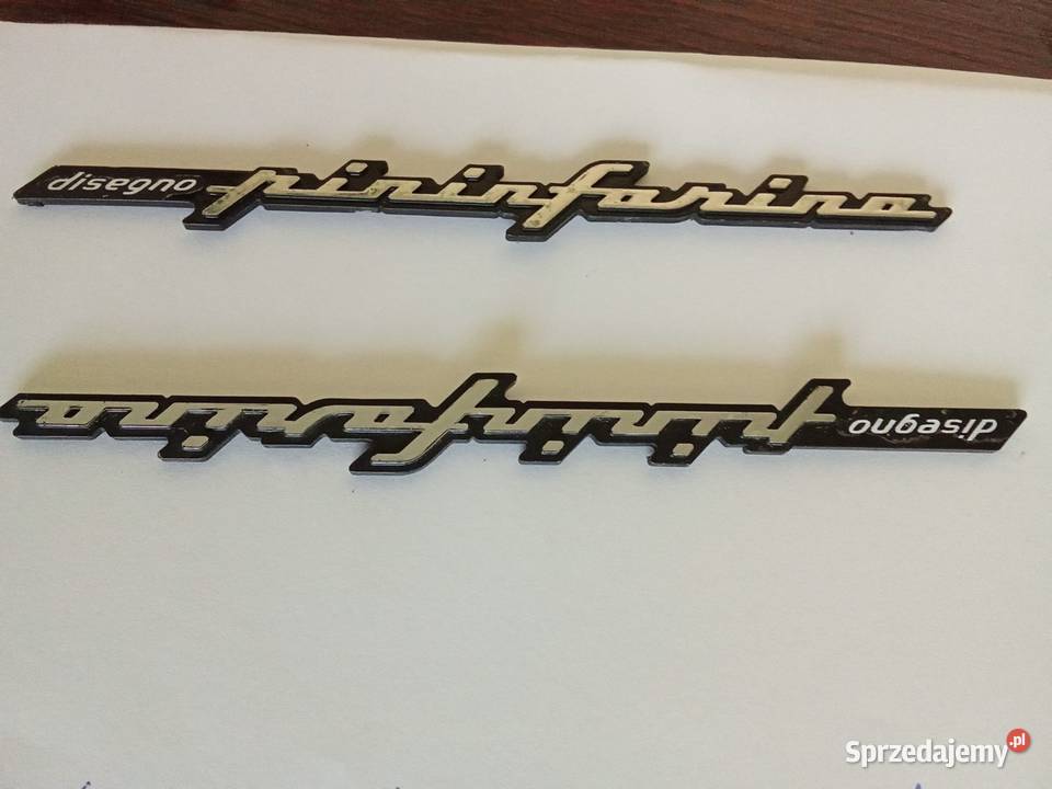 Pininfarina Emblemat Znaczek Emblematy Znaczki Tomaszów Mazowiecki