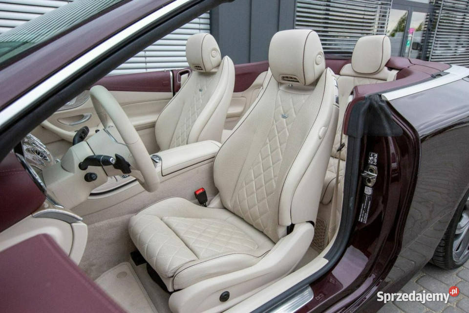 Mercedes E 220 4 MATIC CABRIO W214 2023 serwisowany w ASO Jarocin