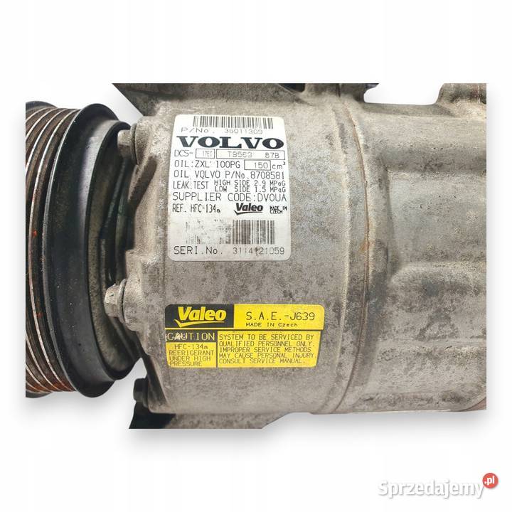 SPRĘŻARKA KLIMATYZACJI Volvo S80 II V70 III 25 T Chełm