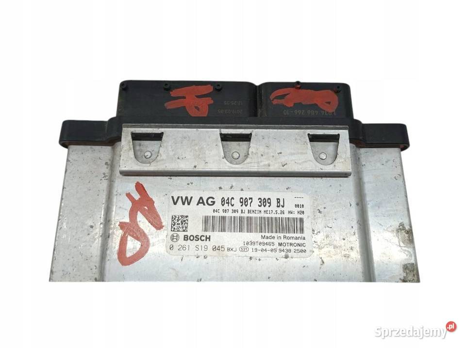 STEROWNIK SILNIKA 04C907309BJ 0261S19045 10 B 74