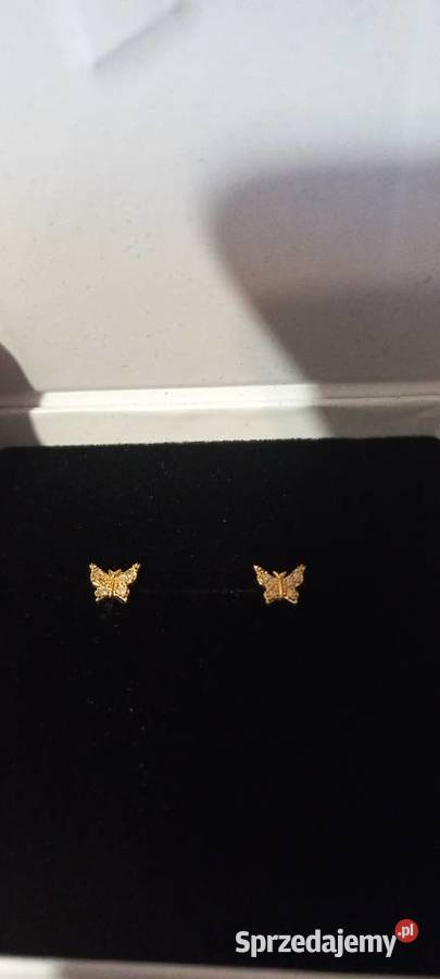 Kolczyki Motylki