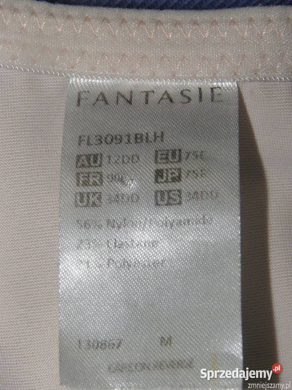 Biustonosz Stanik 34DD 75DD Fantasie FUSION Miseczka DD Bielizna damska mazowieckie Siedlce