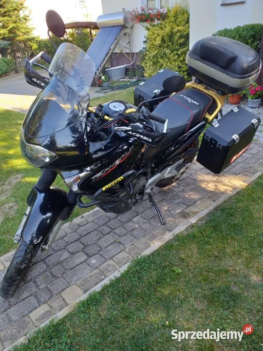 Honda transalp kufry grzane manetki Paradyż sprzedam