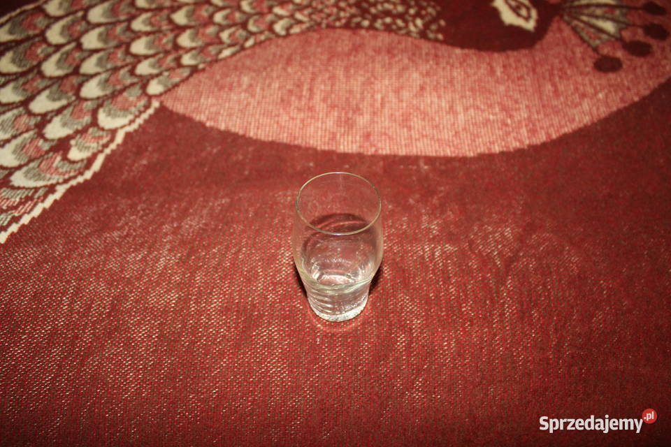 Literatki Szklane PRL 6 sztuk Chorzów