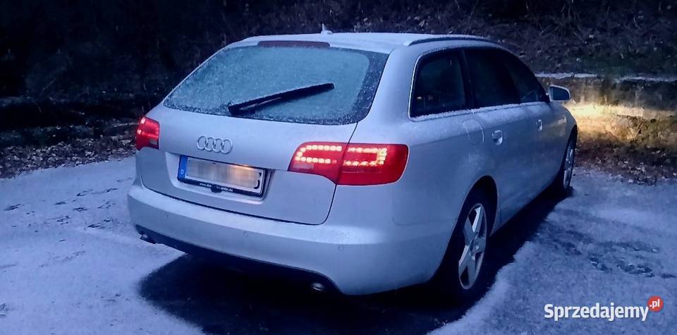AUDI A6 C6 20TDI BOGATE WYPOSAŻENIE SKÓRY HAK gniazdo AUX A6 Katowice