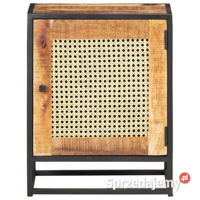 vidaXL Szafka nocna 40x30x50 drewno mango i Warszawa