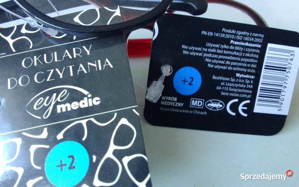 Okulary do czytania 200 dpt EyeMedic Wyrób Rewal