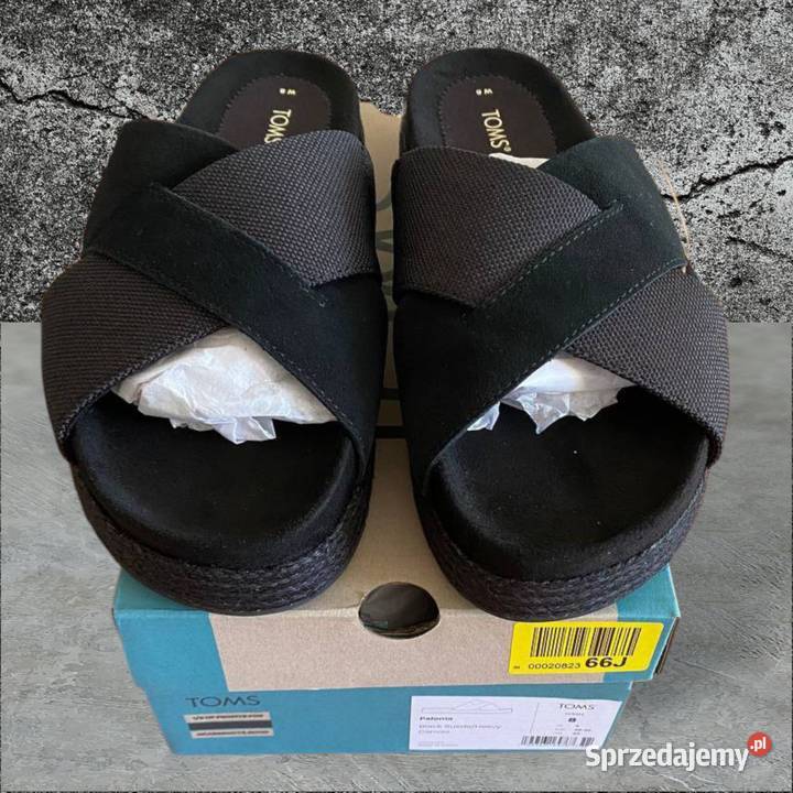 Damskie klapki Toms Nowe i oryginalne Sandały i klapki Bolesławiec