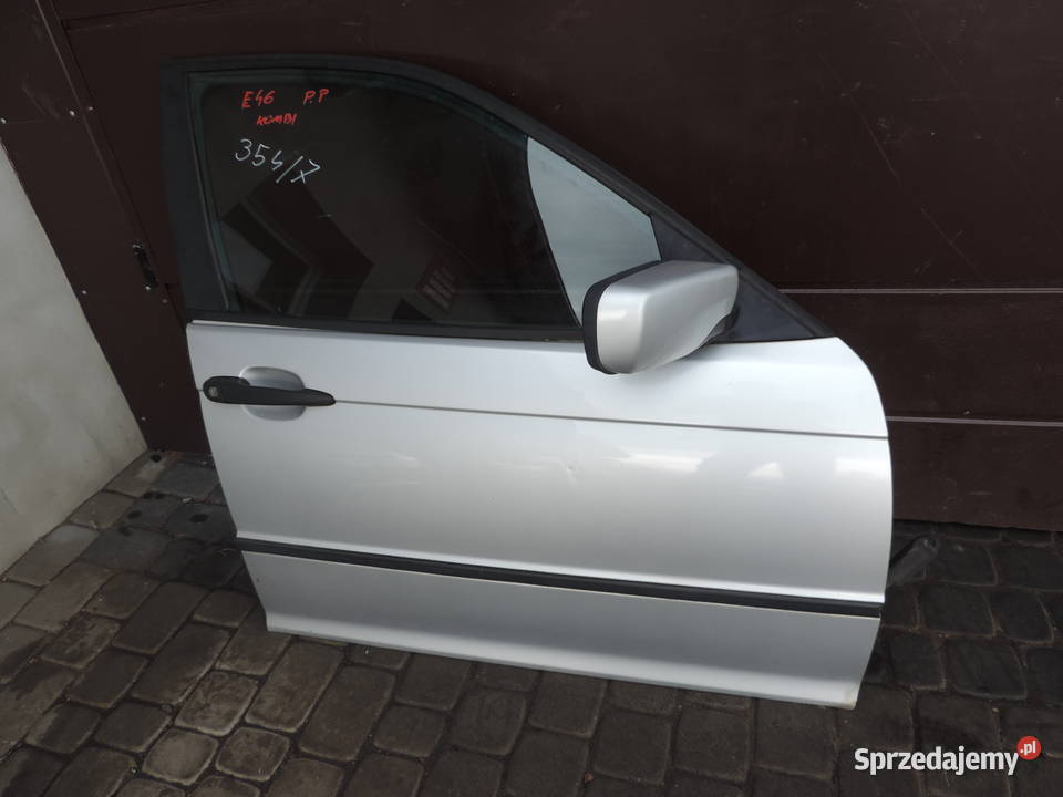DRZWI PRAWY PRZÓD BMW E46 KOMBI TTITAN SILBER Nowy Sącz