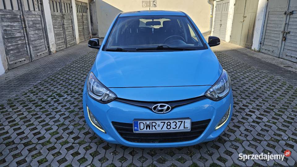 Hyundai i20 2014r 12 benzyna wersja GO benzyna Wrocław