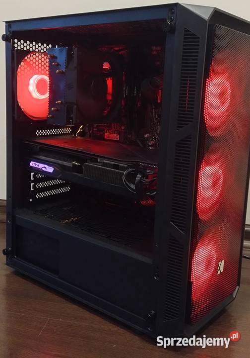 Komputer gamingowy RX 5700 XT Ryzen 5 3600 16GB Pamięć RAM 16 wielkopolskie