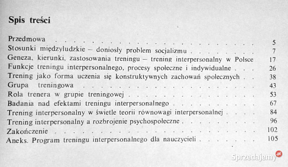 Trening interpersonalny Zbigniew Zaborowski Chełm