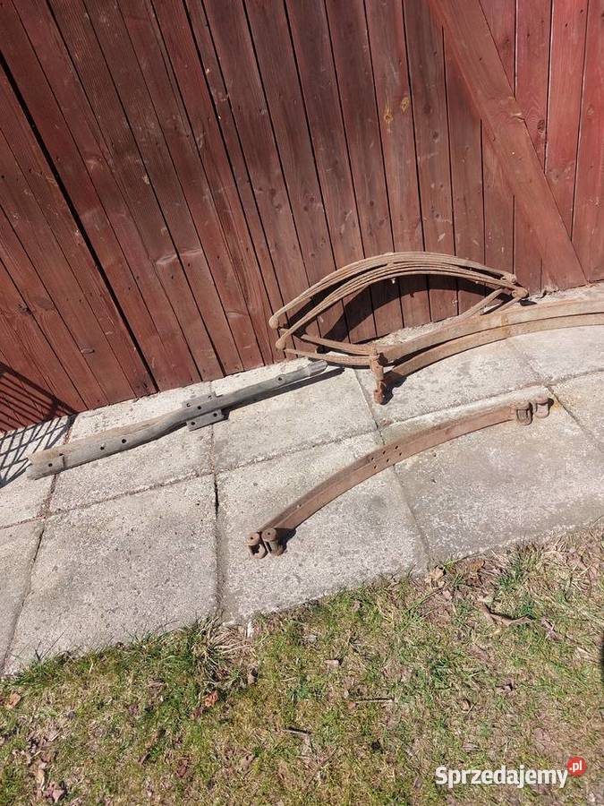Sprzedam okucia resory do bryczki konnej podlaskie Augustów sprzedam