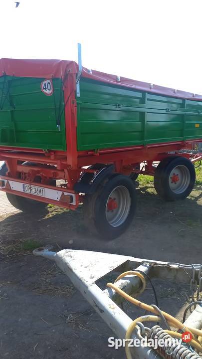 Przyczepa rolnicza D46 nieuszkodzony Mokra