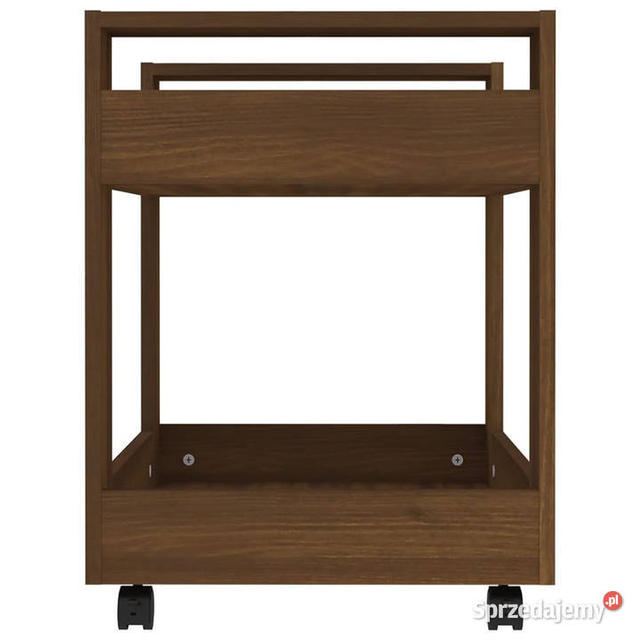Półka pod biurko brązowy dąb 60x45x60 WM816607 Pozostałe mazowieckie Warszawa