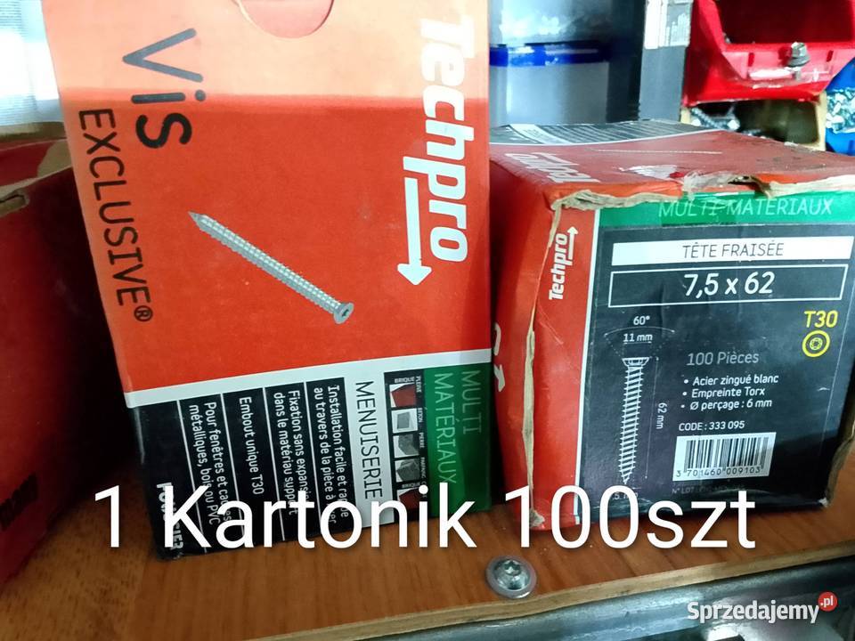 Wkręty do Betonu itp 100 Ostrów Wielkopolski