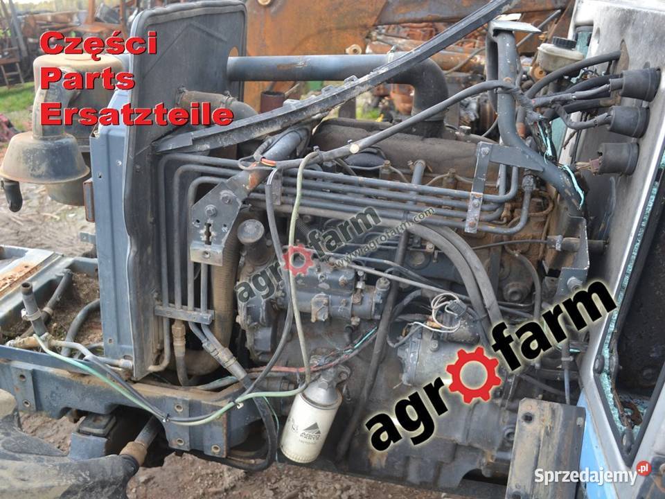 Landini 7880 części skrzynia biegów silnik most Byków