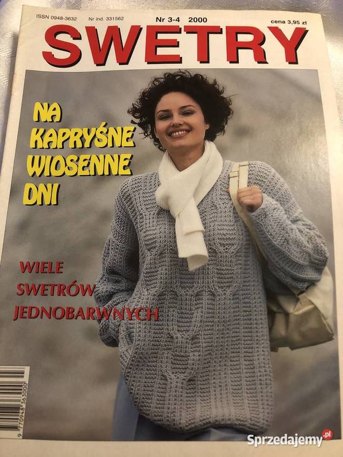 SWETRY na drutach i szydełku wyroby rękodzieło mazowieckie Zegrze