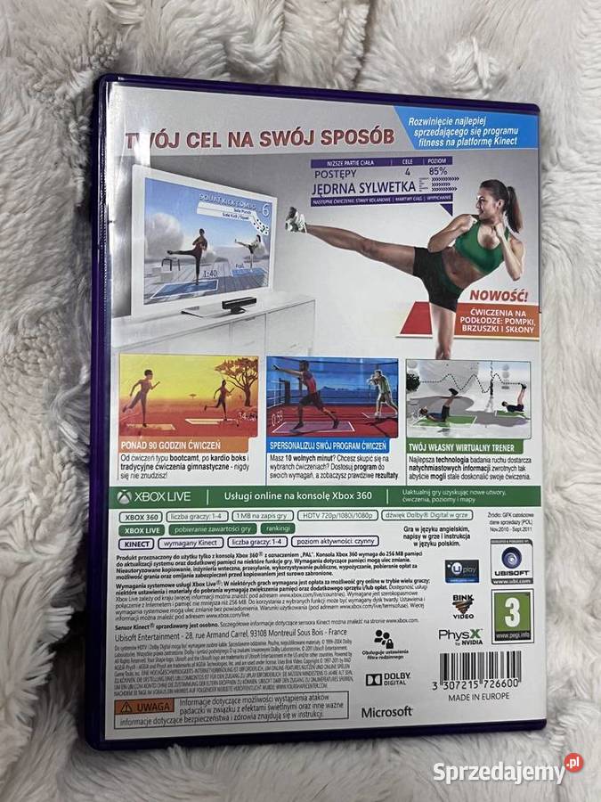 Your Shape Fitness Evolved 2012 na Xbox 360 Zabrze sprzedam