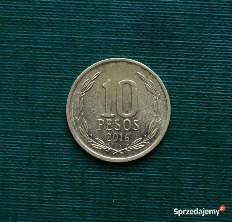 CHILE 10 peso 2016r Gliwice