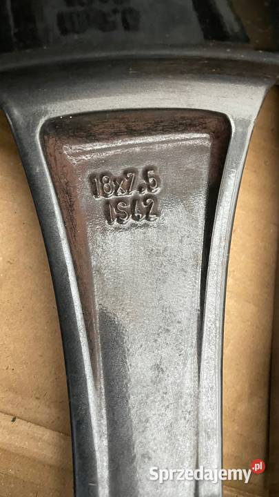 OPEL ASTRA IV FELGA ALUMINIOWA 18X75 ET42 5X105 Samochodowe Gorzów Wielkopolski