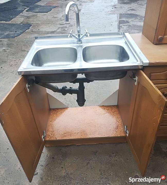 Szafki kuchenne 22m drewniane fronty możliwy 220cm Warszawa