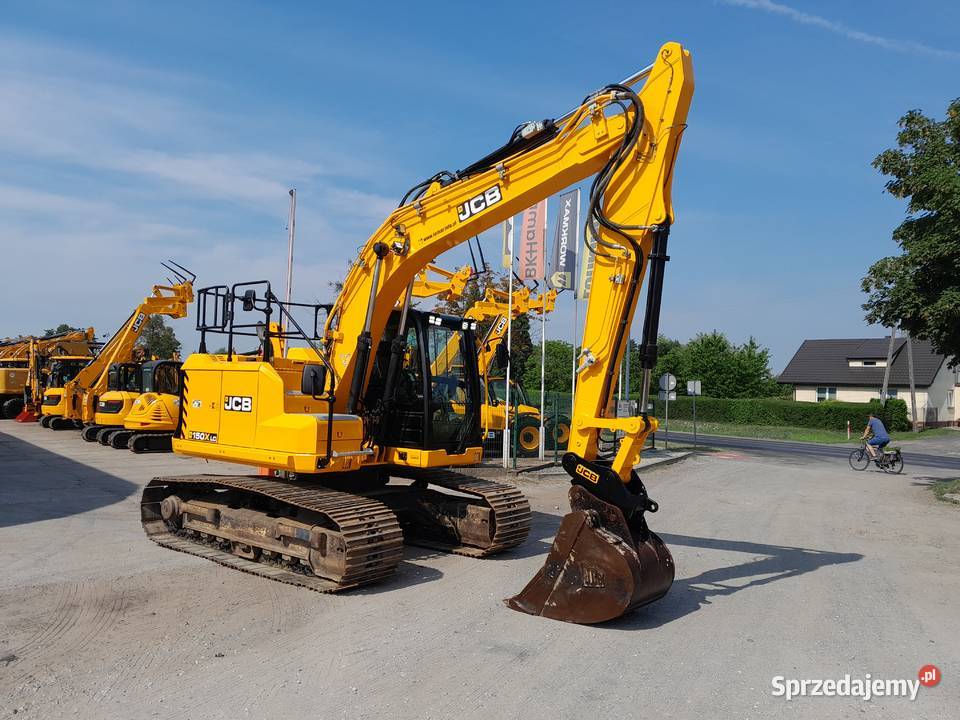 KOPARKA GĄSIENICOWA JCB 150X CAT KOMATSU VOLVO wielkopolskie Krotoszyn sprzedam