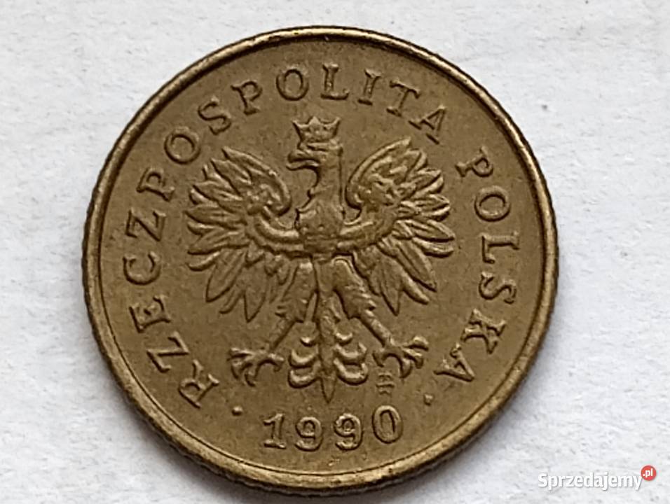 Moneta 1 grosz 1990 r