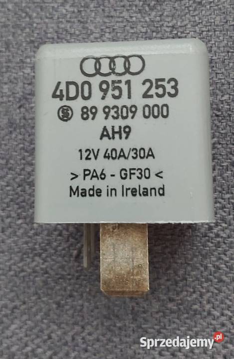 Przekaźnik sterownik 4D0 951 253 Audi 372 Oława sprzedam