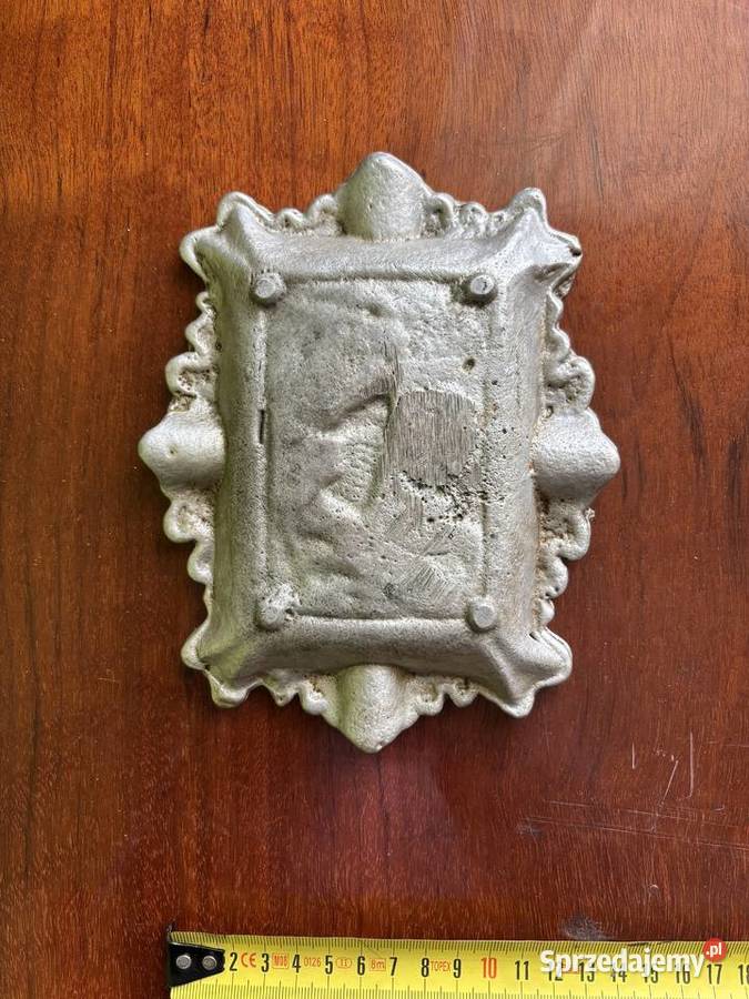 Stara popielnica z motywem myśliwskim małopolskie