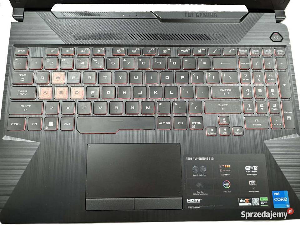Laptop Asus TUF Gaming F15 Elbląg