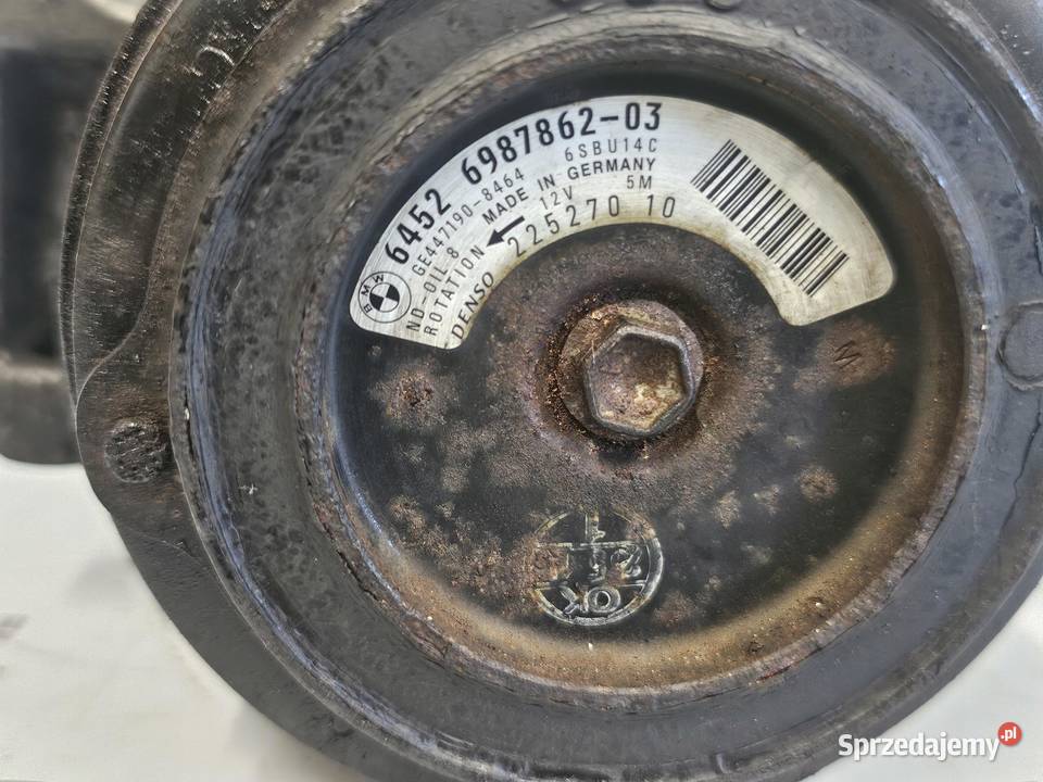BMW X3 E87 E60 E90 10r 20 D N47D20C sprężarka