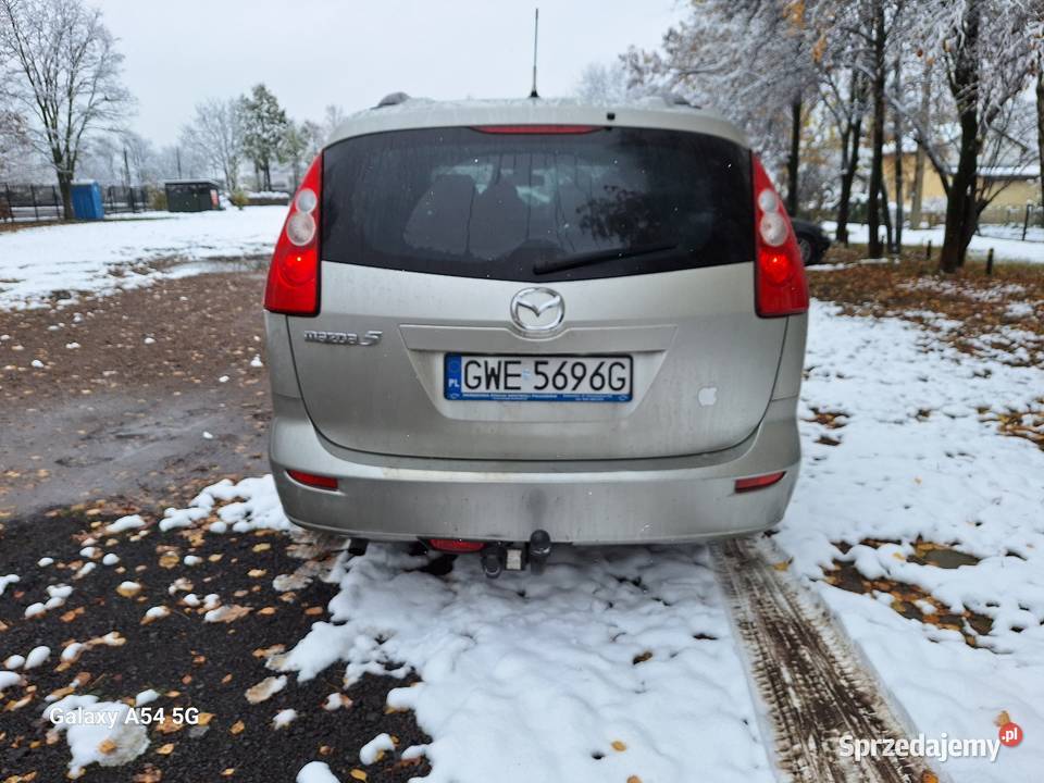 Sprzedam Mazda 5 20 diesel 7 os immobilizer mazowieckie Warszawa sprzedam