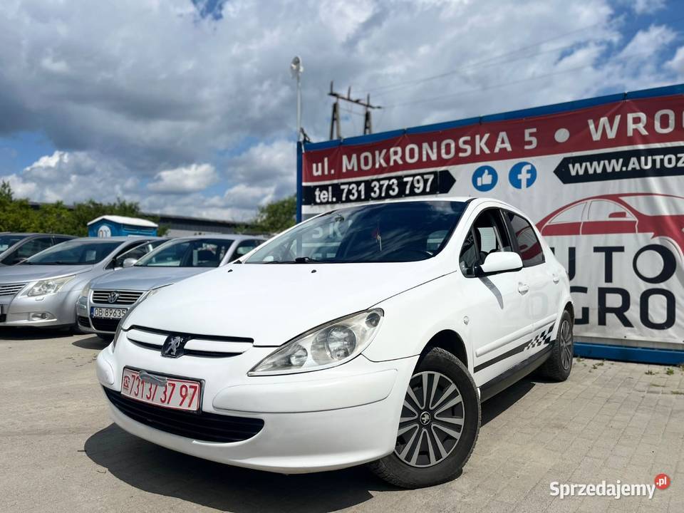 Peugeot 307 20 HDI Klimatyzacja Długie Wrocław