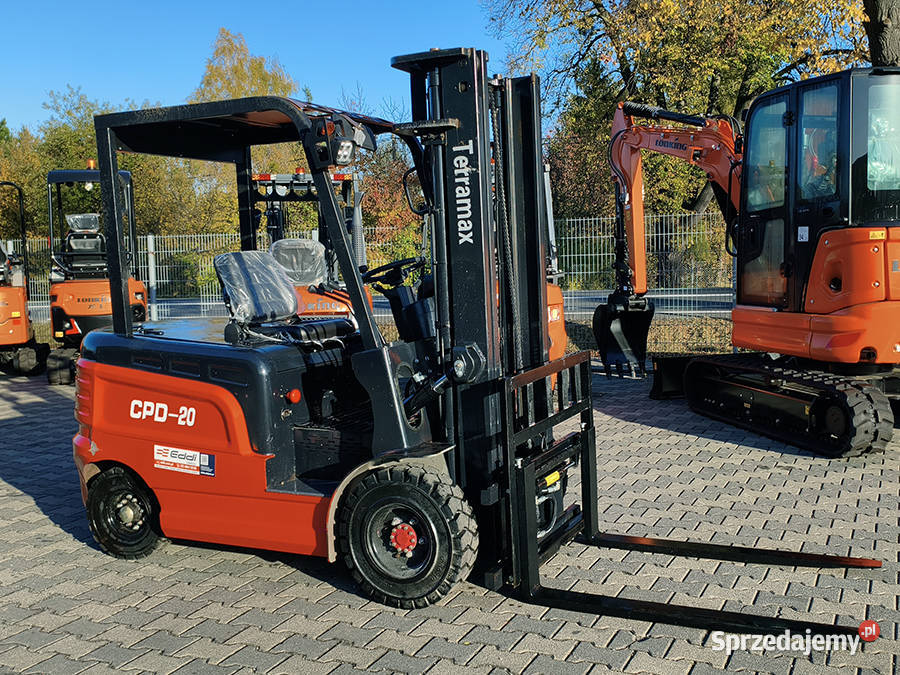 Wózek widłowy elektryczny Terramax CPD20 2 t małopolskie Kęty
