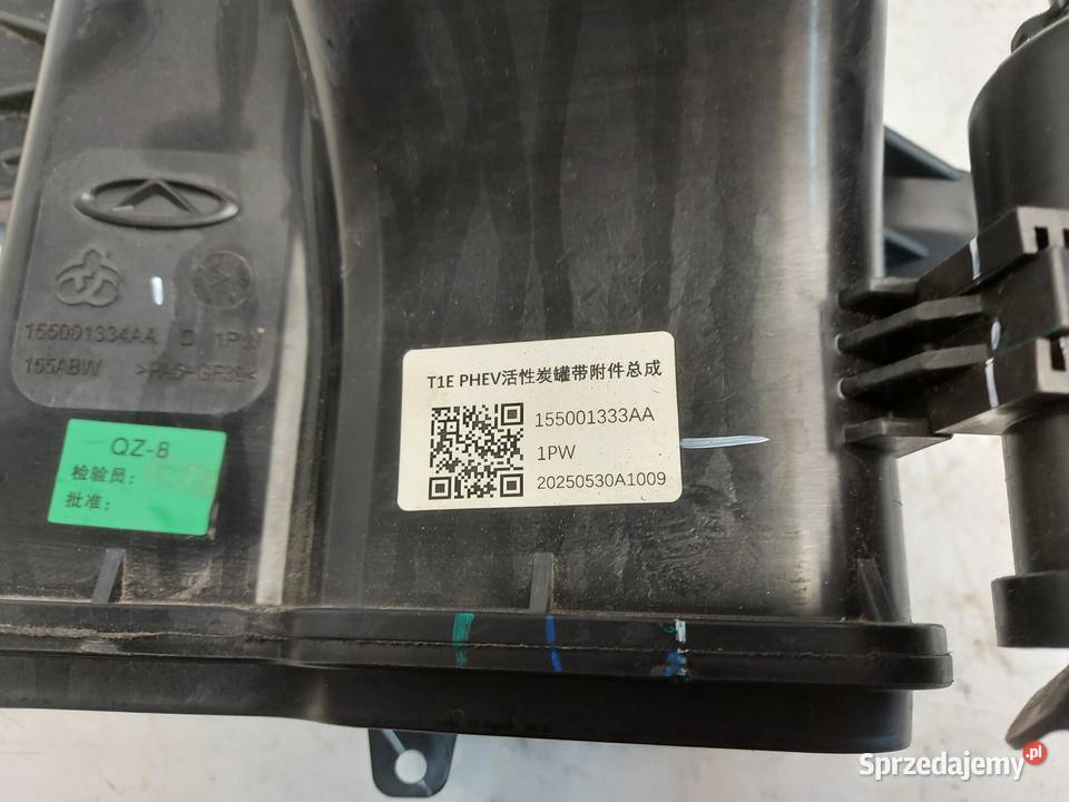 Cherry Jaecoo 7 PHEV 2025r Filtr węglowy obudowa Kabinowe