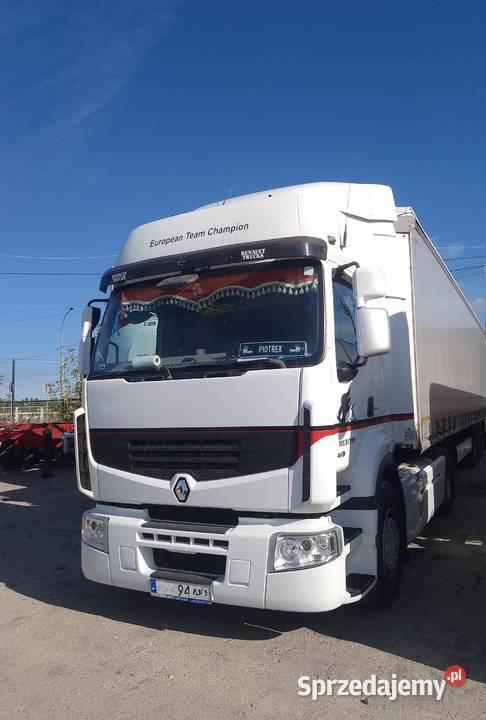 Renault Premium 460 dxi *** Zestaw *** Krone 2009 firana