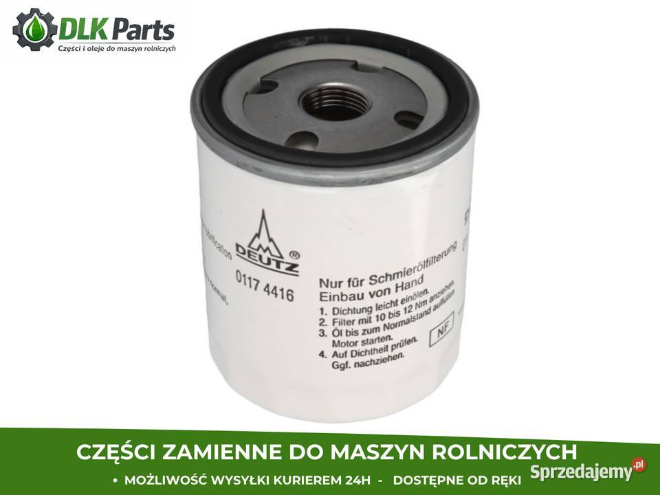 Filtr oleju silnika Deutz 01174416 Manitou dolnośląskie Wichrów