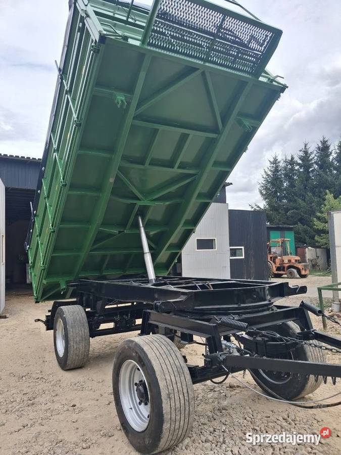 Przyczepa wywrotka na 3 strony Autosan D55 Hw lubelskie Piotrków Drugi