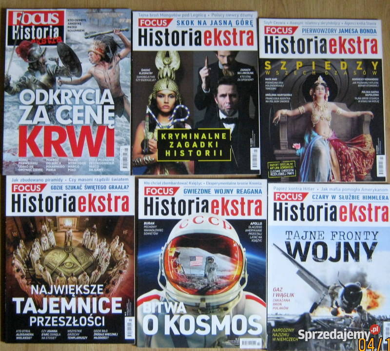 Fokus historia 12 egzemplarzy Czasopisma