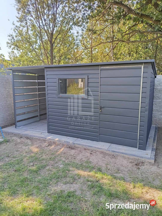 Schowek domek ogrodowy 3x25m wiata 15m drzwi Braniewo sprzedam