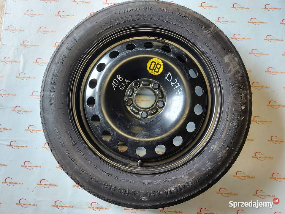 FORD KUGA MK1 koło dojazdowe 1359017 104M 5x108 Koła dojazdowe Kielce