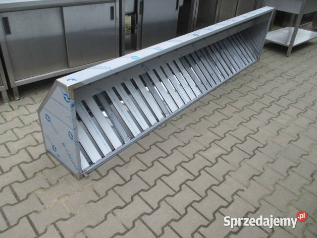 OKAP GASTRONOMICZNY TRAPEZOWY Z FILTRAMI 3007040 Ostrów Wielkopolski