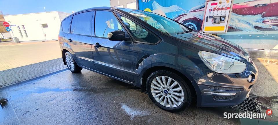 Ford S 7 osobowy ładny niebieski wielkopolskie Piła