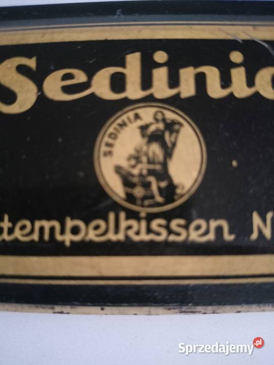 Poduszka do pieczątek 3 SEDINIA vintage Łódź