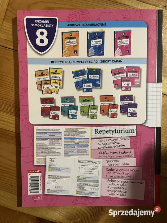 NOWE Repetytorium język angielski kl 48 egzamin Poznań sprzedam
