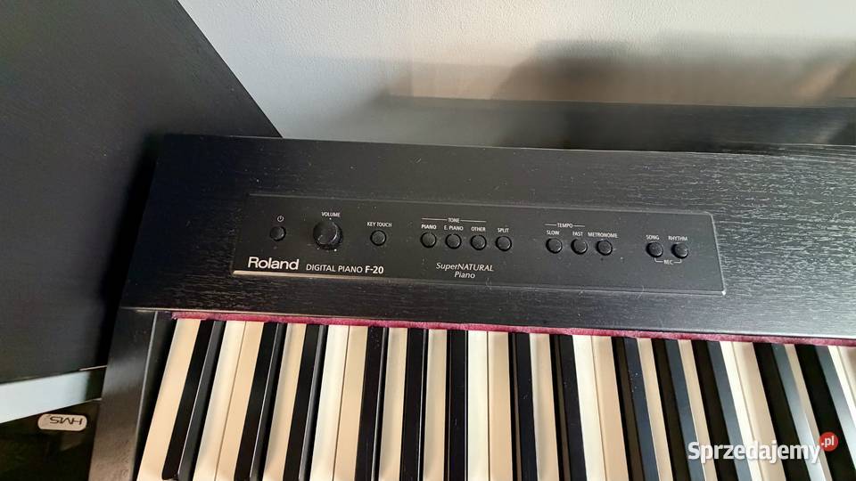 Pianino cyfrowe Roland F20 stołek sprzedam