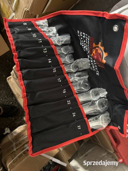 KLUCZE PŁASKO OCZKOWE ZESTAW KLUCZY 6 27MM 12