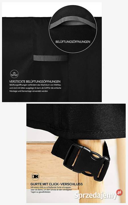 Pokrowiec na meble ogrodowe Dokon 213x132x72