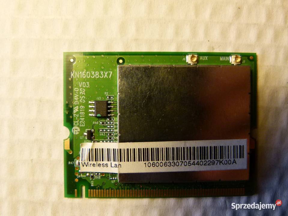Karta WiFi PCI do laptopa sprawna stary typ Zamość